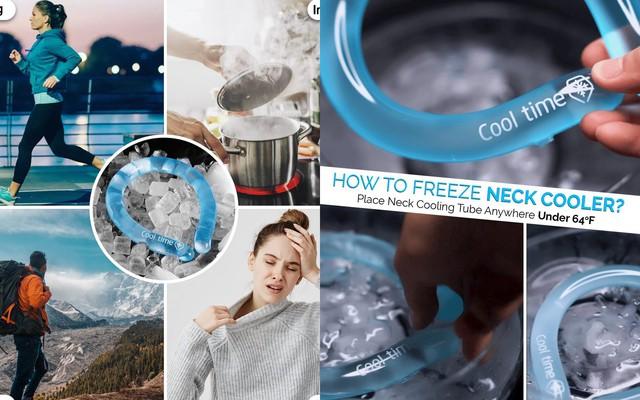 2 mẹo hay chống nóng hè này: Ở nhà nằm gối lạnh, ra đường đeo vòng làm mát kiêm chống muỗi - Ảnh 3. 2 mẹo hay chống nóng hè này: Ở nhà nằm gối lạnh, ra đường đeo vòng làm mát kiêm chống muỗi - Ảnh 3.