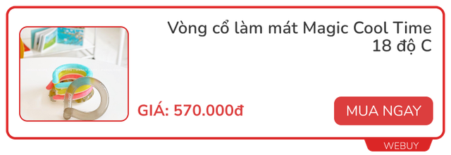 2 mẹo hay chống nóng hè này: Ở nhà nằm gối lạnh, ra đường đeo vòng làm mát kiêm chống muỗi - Ảnh 5. 2 mẹo hay chống nóng hè này: Ở nhà nằm gối lạnh, ra đường đeo vòng làm mát kiêm chống muỗi - Ảnh 5.