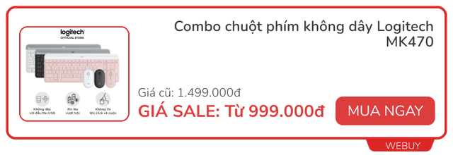 Cuối tháng săn sale “khủng”: Đồ Logitech giảm đến 1,2 triệu đồng, Baseus và Xiaomi sale mạnh tới 42% - Ảnh 2.