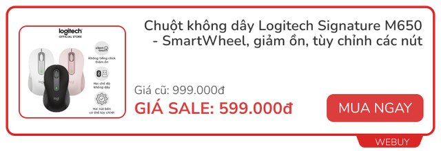 Cuối tháng săn sale “khủng”: Đồ Logitech giảm đến 1,2 triệu đồng, Baseus và Xiaomi sale mạnh tới 42% - Ảnh 1.
