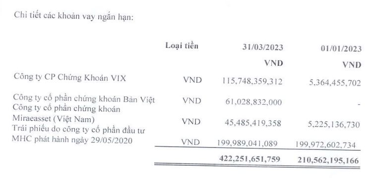 Một DN "hàng hải" vay tiền CTCK, rót thêm hơn 250 tỷ mua cổ phiếu Eximbank, dồn 45% tài sản để đầu tư chứng khoán trong quý 1/2023 - Ảnh 4.