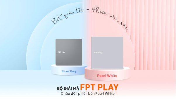 Soi ngoại hình Bộ giải mã FPT Play phiên bản ‘pearl white’ - Ảnh 1.