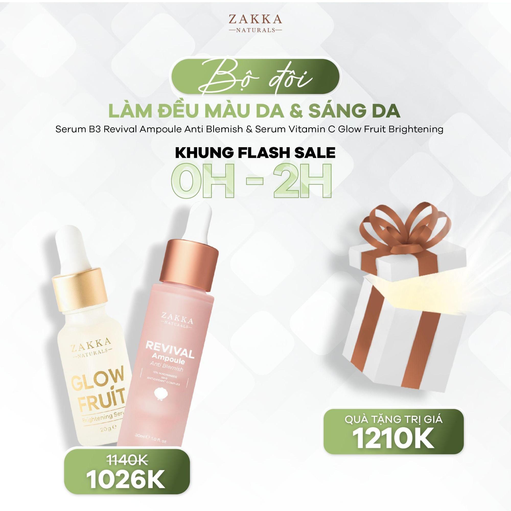 Mua 1 tặng 6 - Giá hời quà khủng, Zakka Naturals tất tay sale hè 6/6 - Ảnh 3.