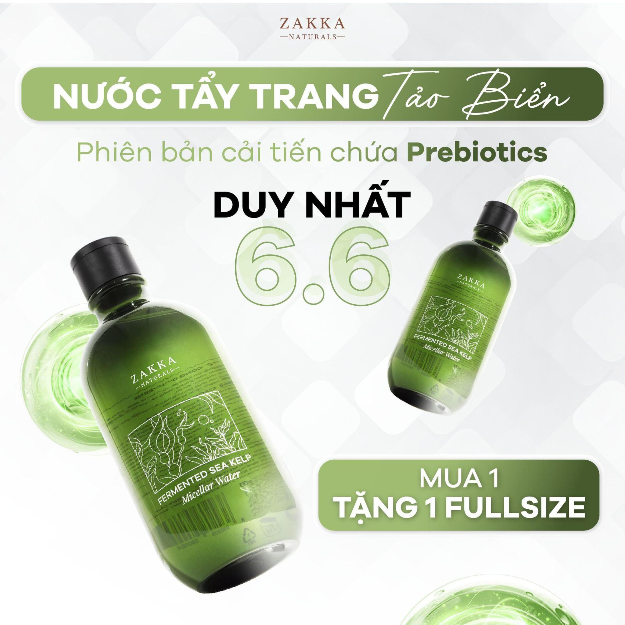 Mua 1 tặng 6 - Giá hời quà khủng, Zakka Naturals tất tay sale hè 6/6 - Ảnh 2.