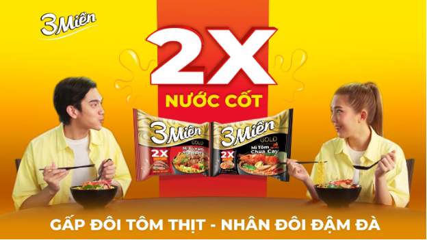 M 3 Miền nước cốt 2X gấp đôi tôm thịt, nhân đôi đậm đà - Ảnh 2.