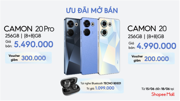 Siêu phẩm cho tín đồ chụp ảnh TECNO CAMON 20 series - Ảnh 5.