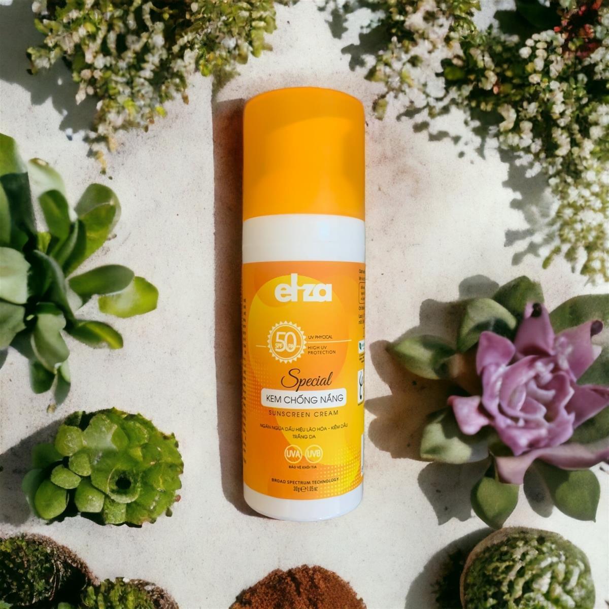 Kem chống nắng vật lý Eliza Special - Bảo vệ và chăm sóc làn da một cách an toàn - Ảnh 2.