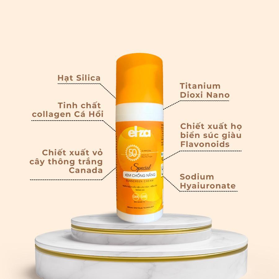Kem chống nắng vật lý Eliza Special - Bảo vệ và chăm sóc làn da một cách an toàn - Ảnh 3.