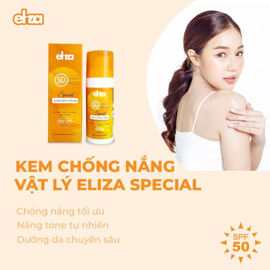 Kem chống nắng vật lý Eliza Special - Bảo vệ và chăm sóc làn da một cách an toàn - Ảnh 1.