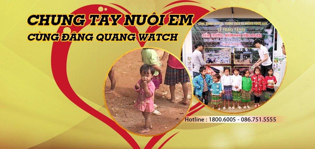 Đăng Quang Watch đồng hành cùng dự án Nuôi Em - mang hàng ngàn bữa ăn cho trẻ em vùng cao - Ảnh 1.