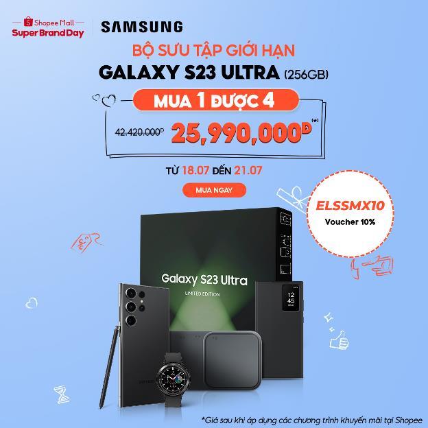 Đón Siêu hội Samsung trên Shopee Mall, săn BST giới hạn, sản phẩm công nghệ giảm 50% và mã giảm giá độc quyền đến 3 triệu đồng - Ảnh 3.