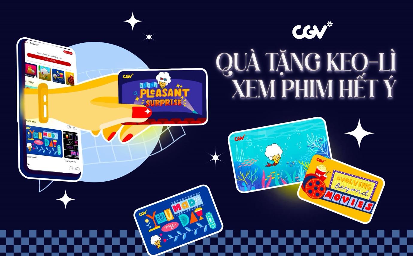 CGV ra mắt Thẻ Quà tặng - Món quà điện ảnh ý nghĩa cho người thân yêu - Ảnh 2.