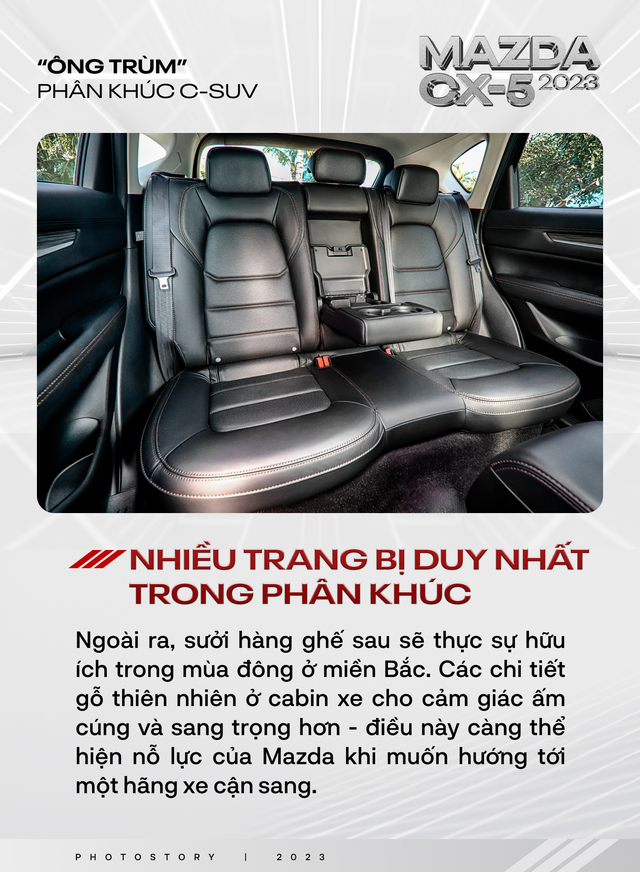 Nếu vẫn chưa tin Mazda CX-5 2023 là "ông trùm" phân khúc C-SUV thì 10 lý do sau đây đủ sức chứng minh điều đó - Ảnh 10.