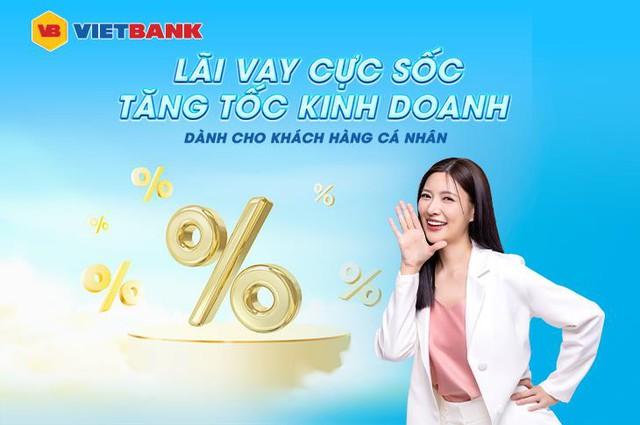 Khách hàng có thể vay tại Vietbank với lãi suất ưu đãi từ 6,3%/năm - Ảnh 1.