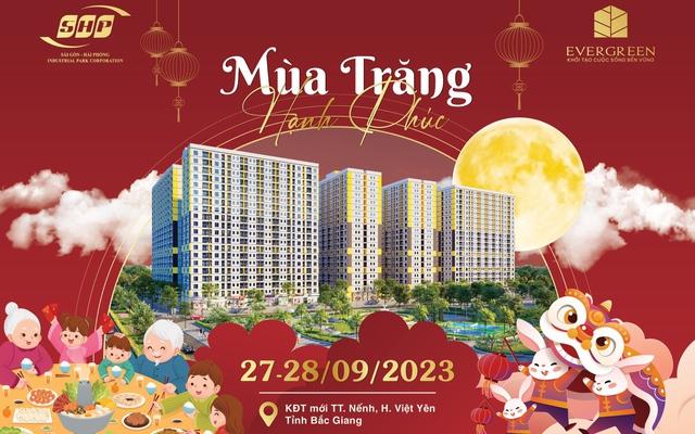 Trải nghiệm “Mùa trăng hạnh phúc” tại Evergreen Bắc Giang