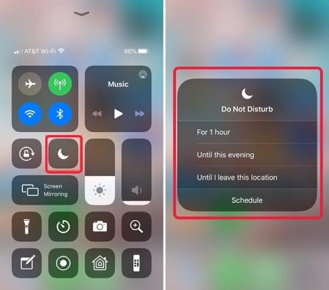 Cách sử dụng chế độ không làm phiền trên iPhone - Ảnh 2.