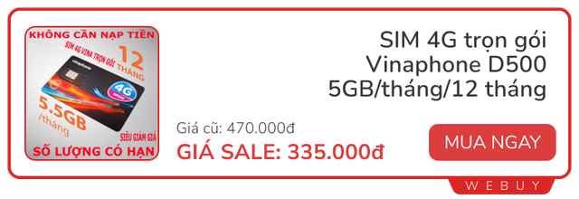 Đầu tháng nhận lương tiện thể săn sale: Phụ kiện Baseus, ghế Xiaomi, SIM 4G trọn gói giảm gần nửa giá - Ảnh 5.