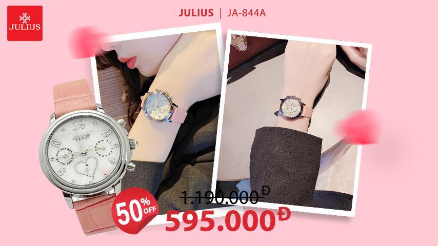 Big sale 50%: Thương hiệu Julius Hàn Quốc tung ra nhiều mẫu giảm sốc - Ảnh 2.