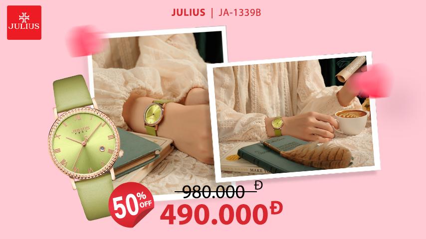 Big sale 50%: Thương hiệu Julius Hàn Quốc tung ra nhiều mẫu giảm sốc - Ảnh 3.