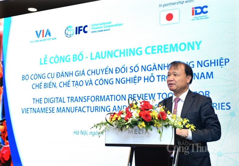 Công bố Bộ công cụ chuyển đổi số ngành công nghiệp chế biến, chế tạo và công nghiệp hỗ trợ Việt Nam