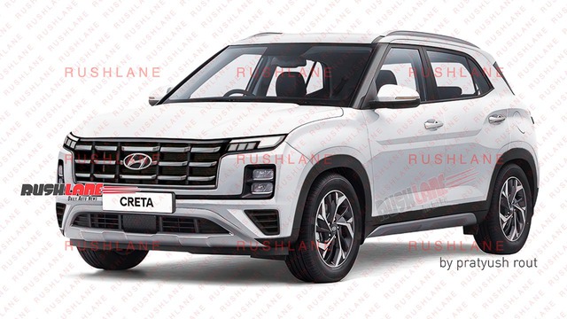 Hyundai Creta 2024 lộ nhiều nâng cấp: Bảng đồng hồ điện tử, ngoại hình như Palisade, chờ ngày về Việt Nam - Ảnh 2.