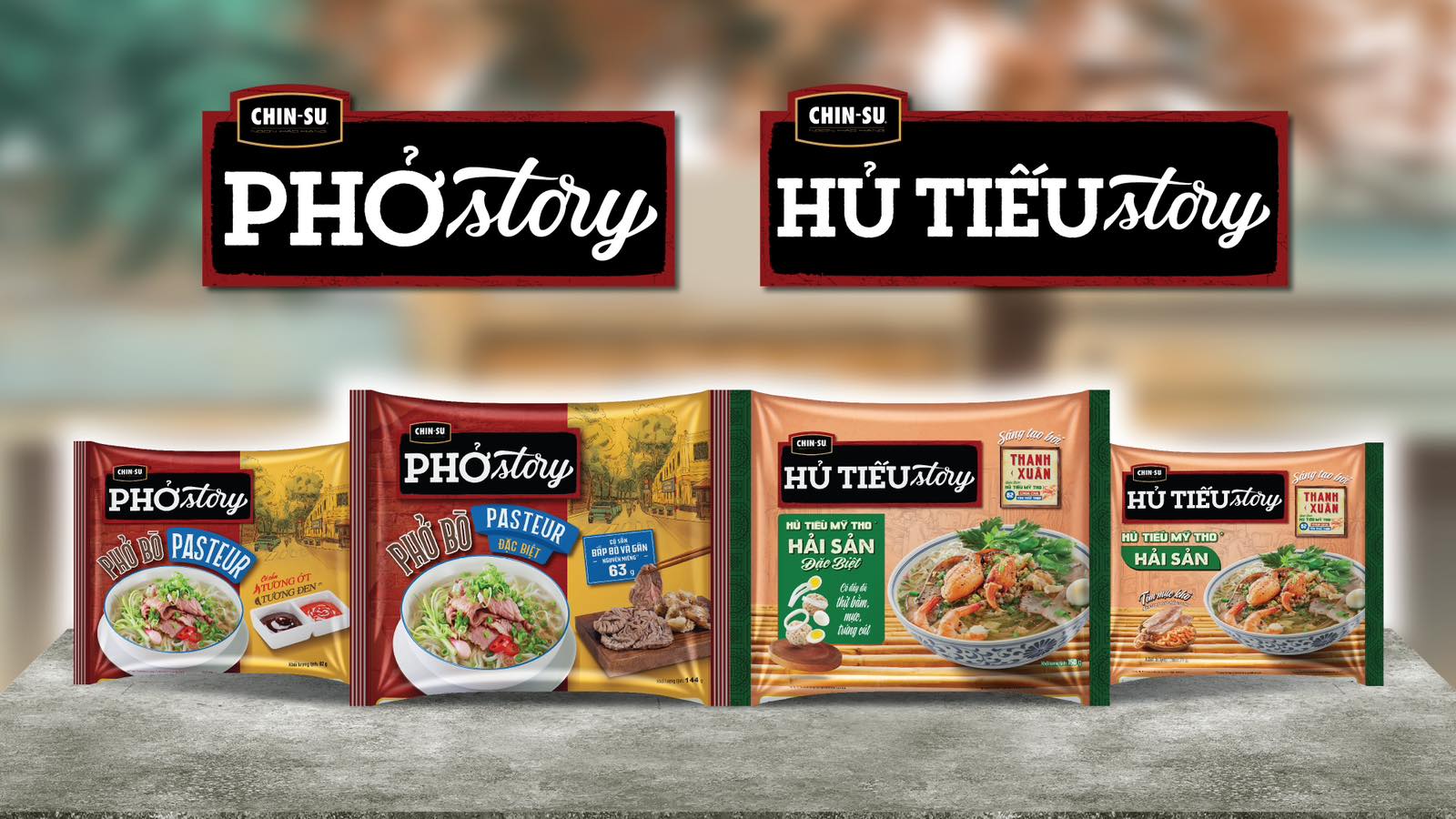 # CHIN-SU ra mắt Hủ Tiếu Story Hủ tiếu Mỹ Tho, và Phở Story Phở Bò Pasteur - Ảnh 1.