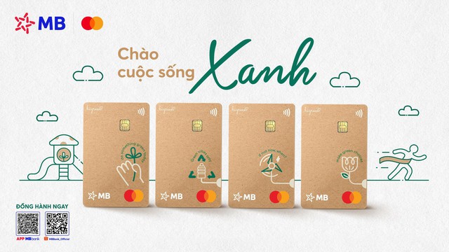 Tấm thẻ ngân hàng xanh vì cộng đồng - MB Mastercard Hi Green - Ảnh 2.