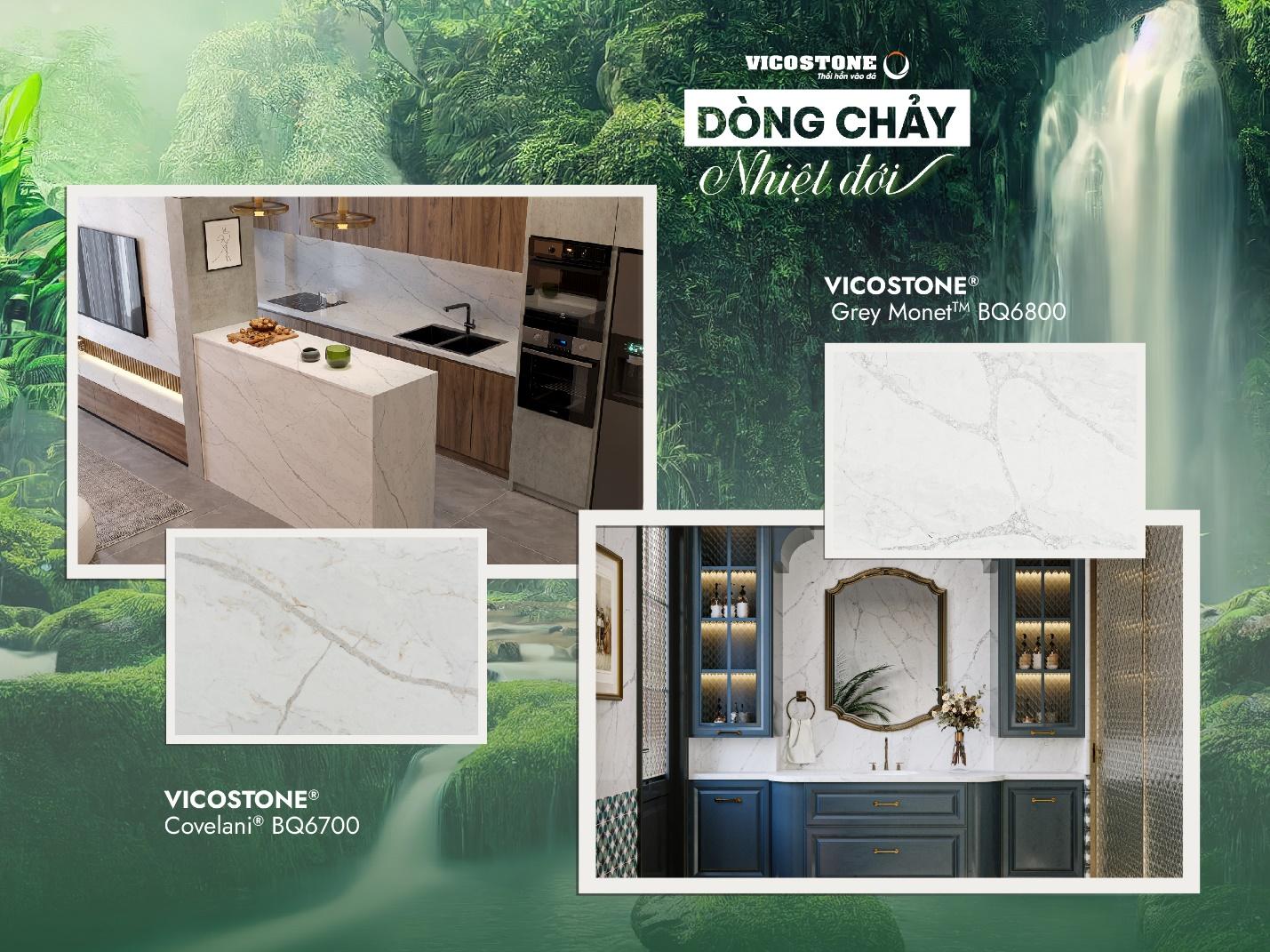 Đá VICOSTONE® ra mắt bộ sưu tập mới “Dòng chảy nhiệt đới”- Ảnh 2.