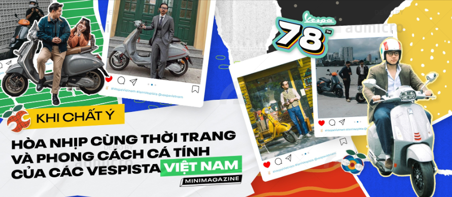 Khi chất Ý hòa nhịp cùng thời trang và phong cách cá tính của các Vespista Việt Nam - Ảnh 1.