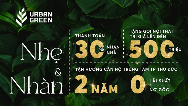 Mãn nhãn không gian sống trong bộ sưu tập căn hộ diện tích lớn tại Urban Green- Ảnh 8.