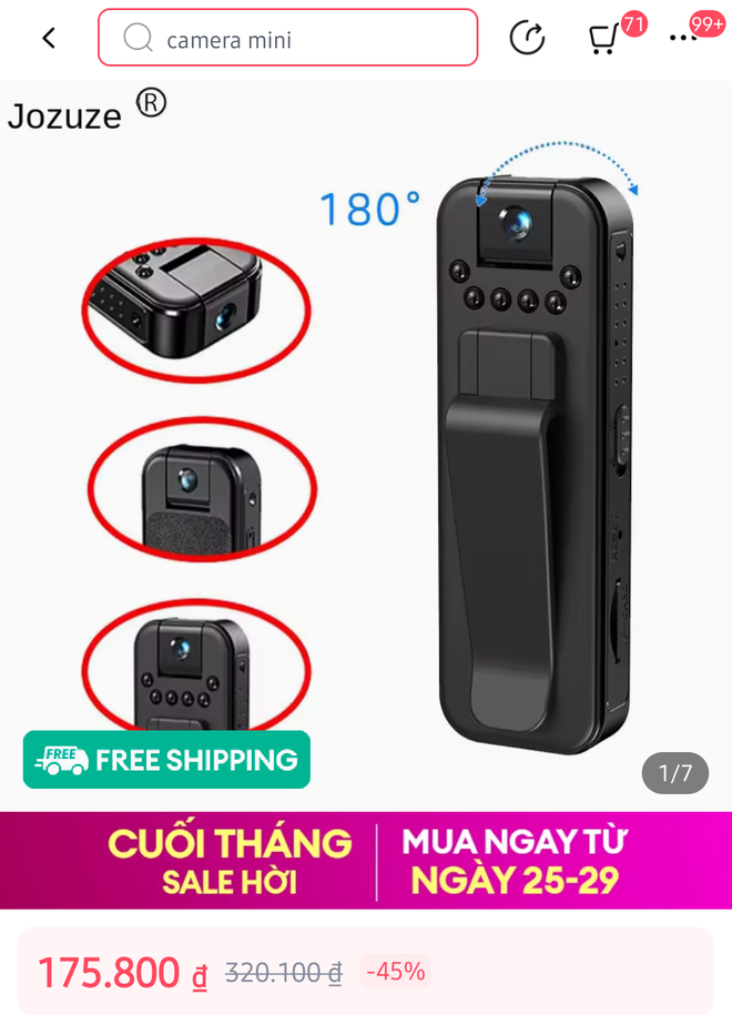 Lướt chợ mạng thấy quá trời camera mini, camera gắn củ sạc, máy báo cháy có thể bị lợi dụng để quay lén- Ảnh 10.