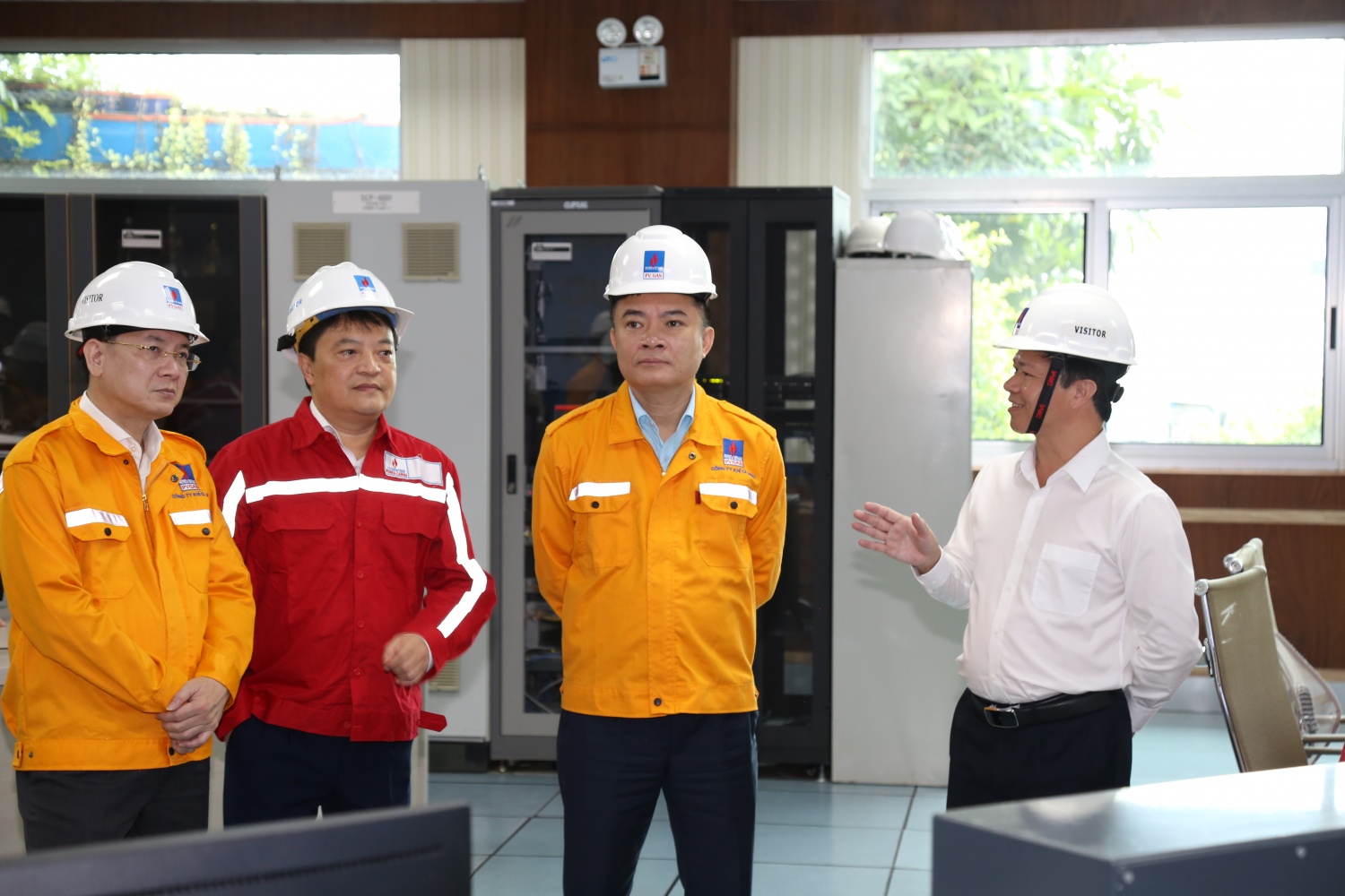 Lãnh đạo Petrovietnam thăm và làm việc tại PV Power Cà Mau