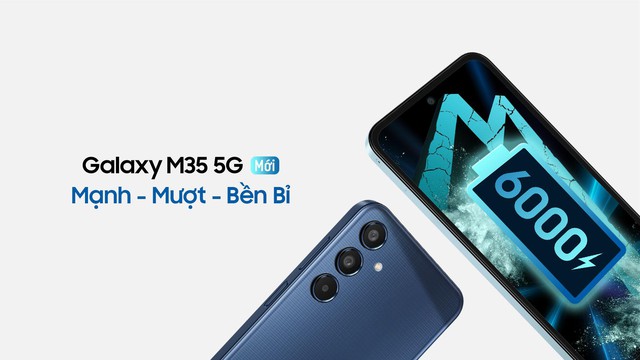 Bộ đôi Galaxy M35 5G và Galaxy M55 5G mới hứa hẹn mang đến trải nghiệm mạnh mẽ, mượt mà và bền bỉ - Ảnh 2.