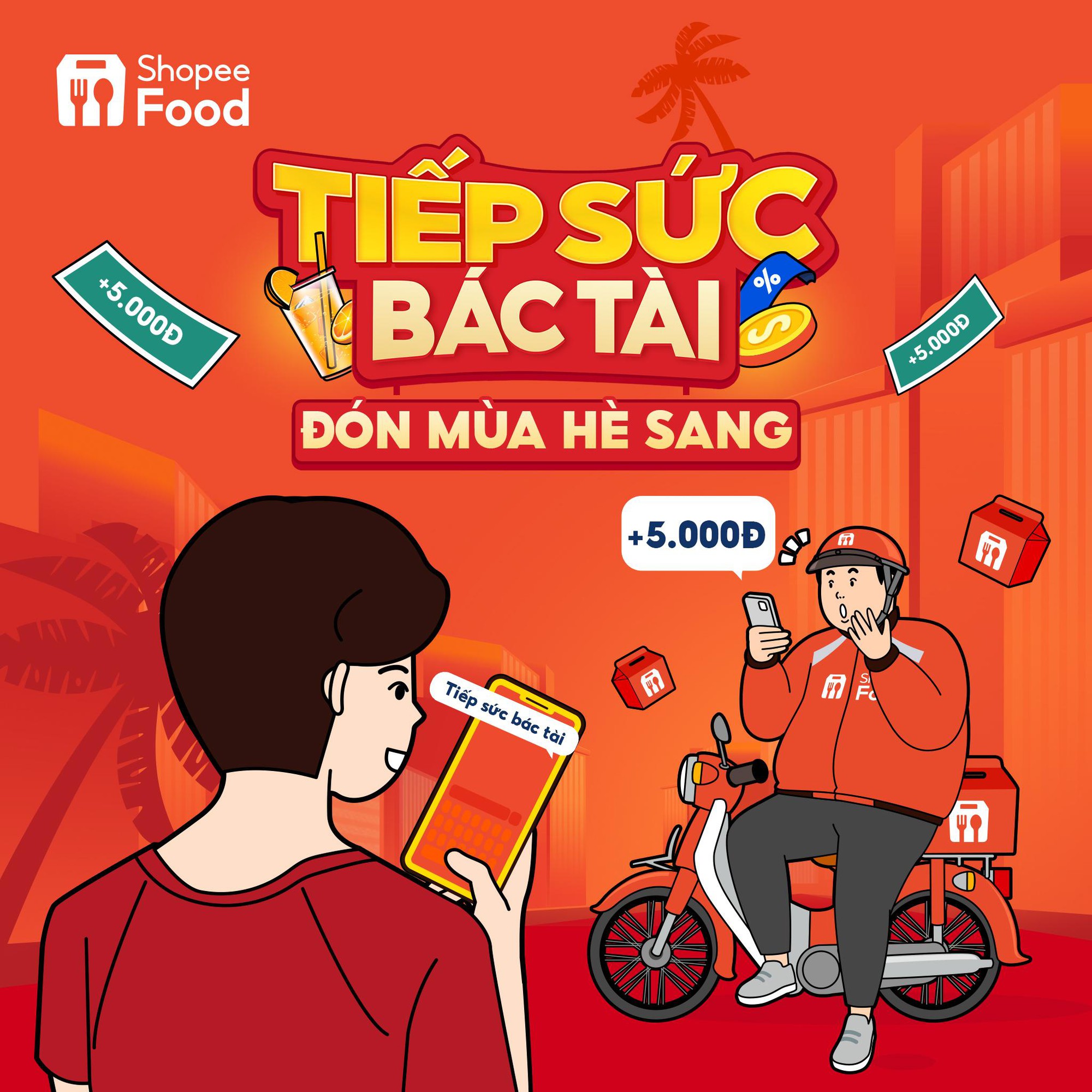 Loạt chương trình tiếp sức giúp bác tài ShopeeFood “vượt ngàn chông gai” - Ảnh 1.