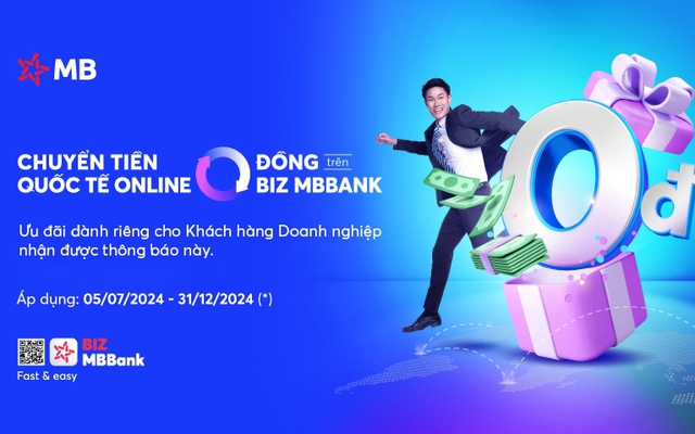 Doanh nghiệp xuất nhập khẩu tối ưu hoá hiệu quả tài chính trên BIZ MBBank