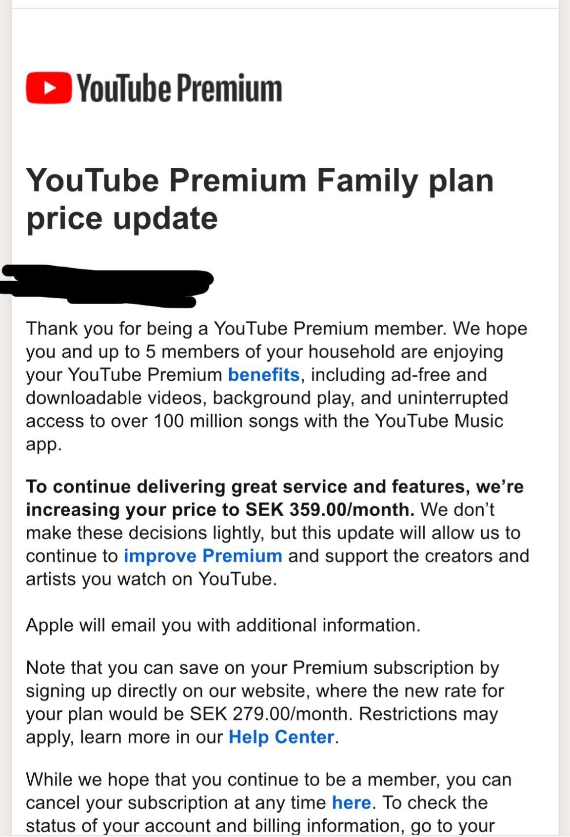 YouTube Premium tiếp tục tăng giá tại một số quốc gia- Ảnh 2.