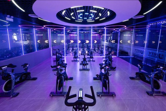 Trải nghiệm tập luyện đạp xe đẳng cấp ở phòng gym Unity Fitness - Ảnh 2.