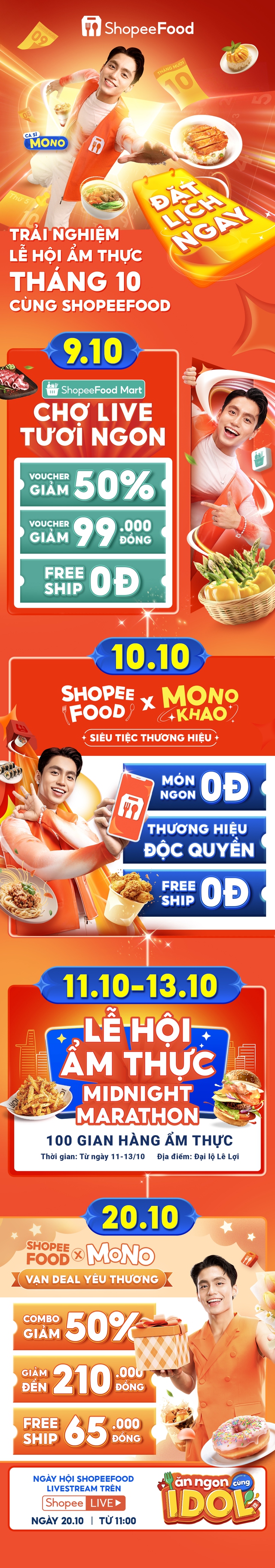 Ăn ngon chơi đã từ nhà ra phố với Lễ hội ẩm thực ShopeeFood trải dài suốt tháng 10  - Ảnh 1.