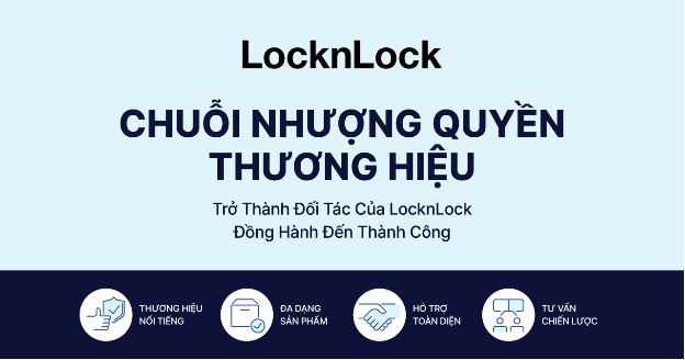 Khám phá mô hình chuỗi nhượng quyền thương hiệu của LocknLock tại Triển lãm Quốc tế VIETRF 2024 - Ảnh 1.