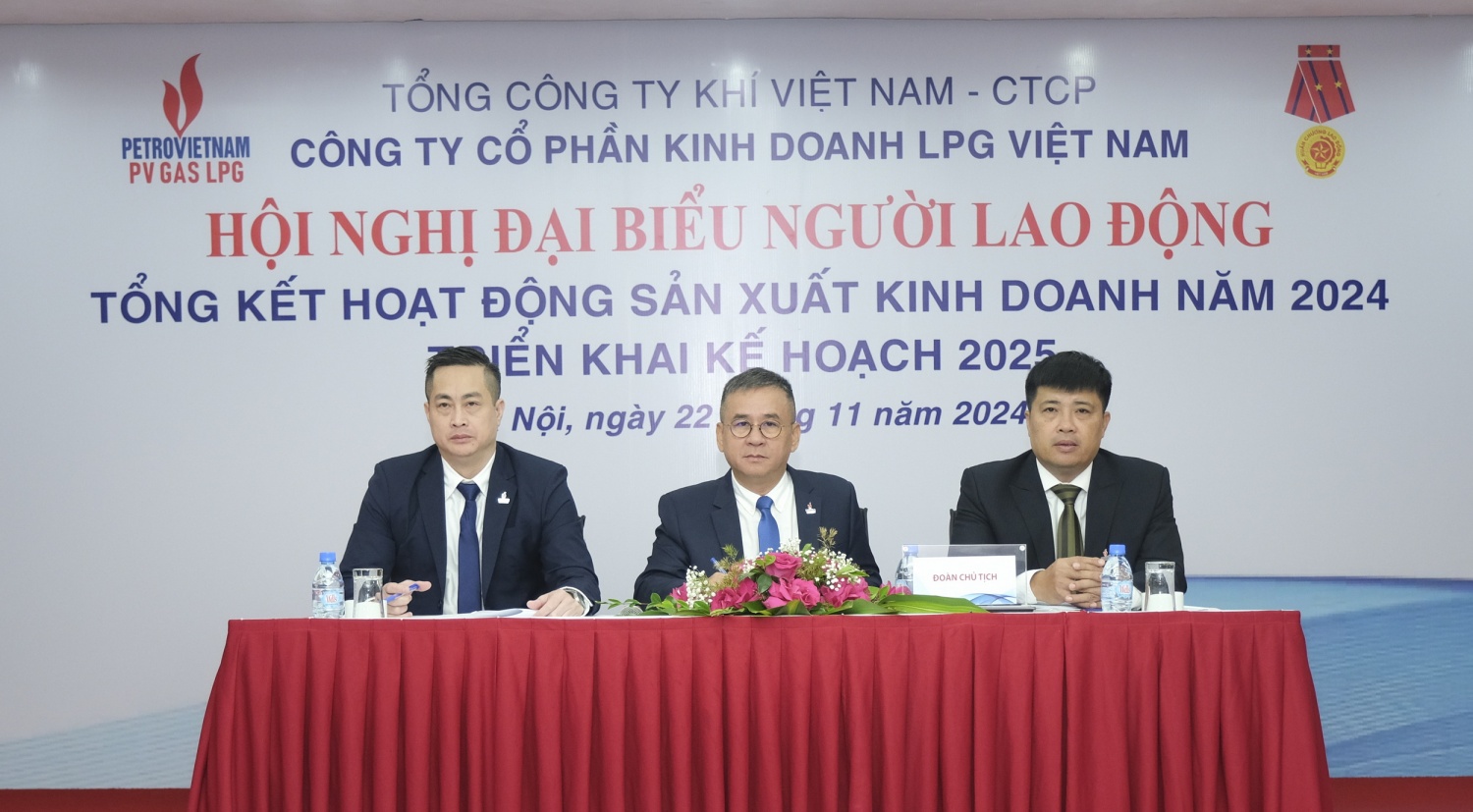 Đoàn Chủ tịch điều hành Hội nghị Người Lao động PV GAS LPG năm 2024