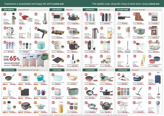 Locknlock siêu sale cuối năm đến 50%++, tưng bừng mua sắm tại Brand Day F2C Long Hậu và Bắc Ninh - Ảnh 4.