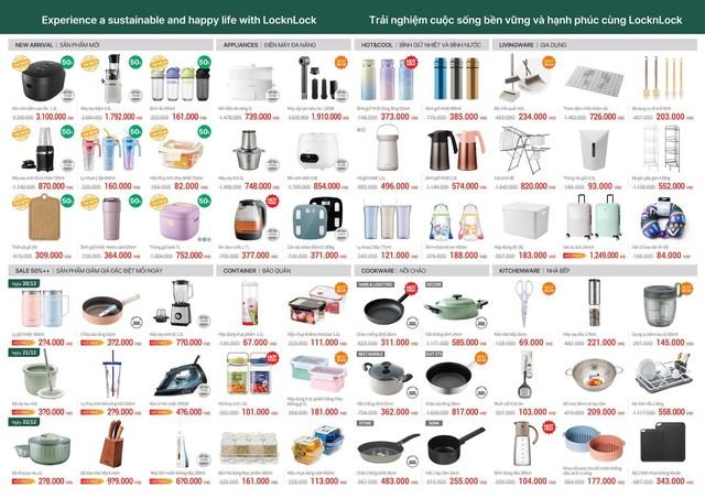 Locknlock siêu sale cuối năm đến 50%++, tưng bừng mua sắm tại Brand Day F2C Long Hậu và Bắc Ninh - Ảnh 3.