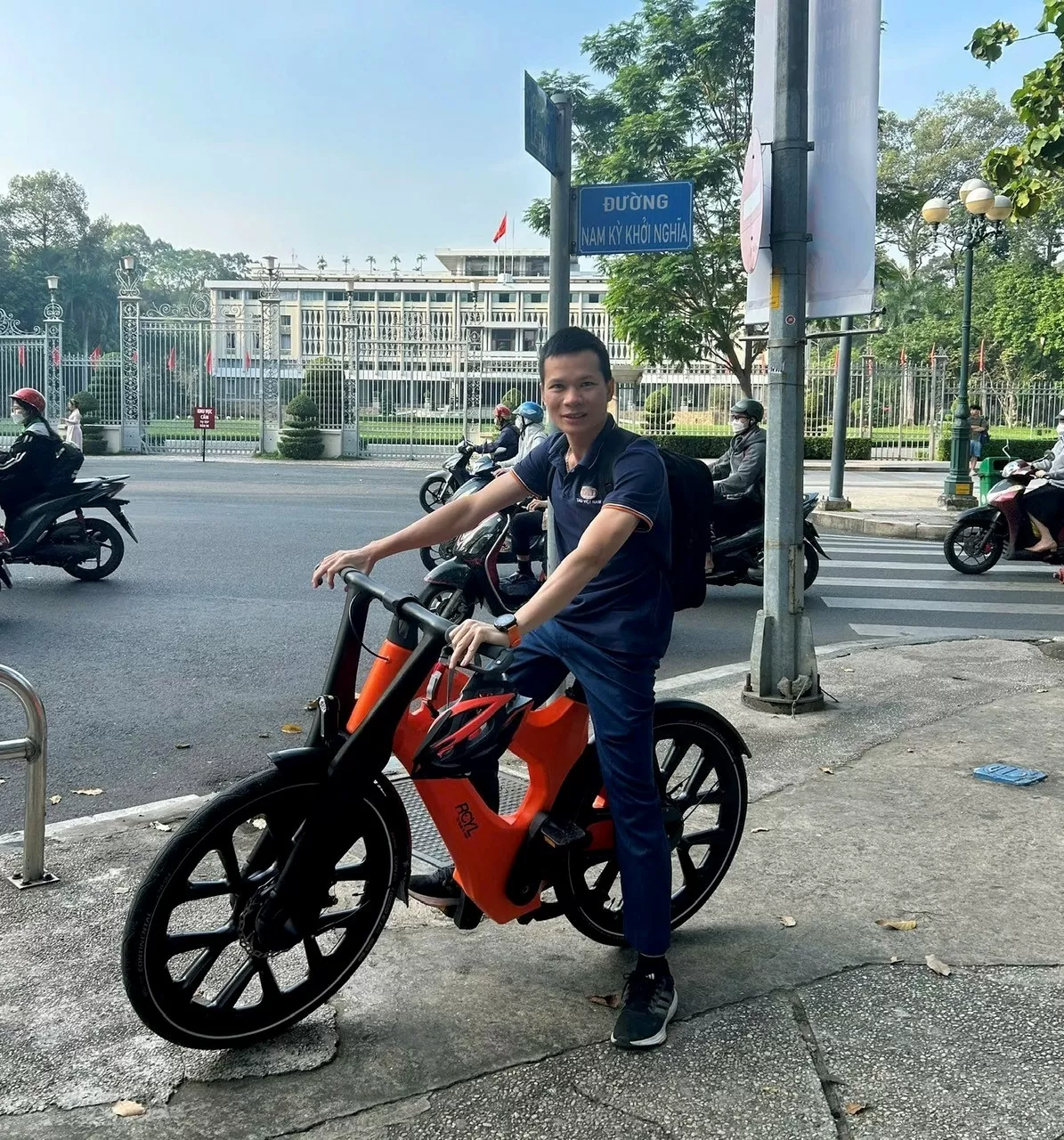 igus:bike gây ấn tượng đặc biệt bởi kiểu dáng và cấu thành từ vật liệu nhựa tái chế.