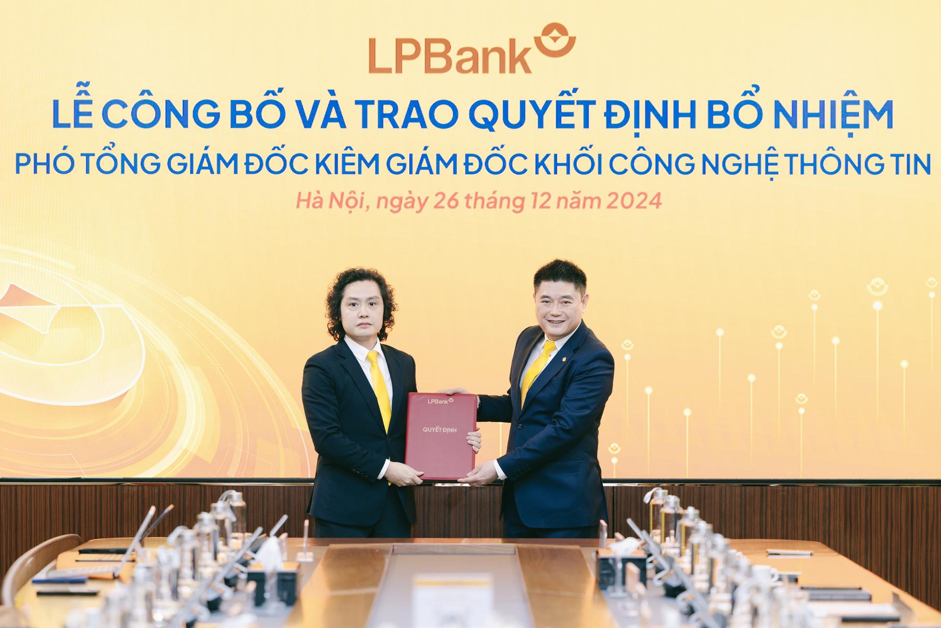 lpbank bo nhiem ong luu danh duc lam pho tong giam doc kiem giam doc khoi cong nghe thong tin hinh 1