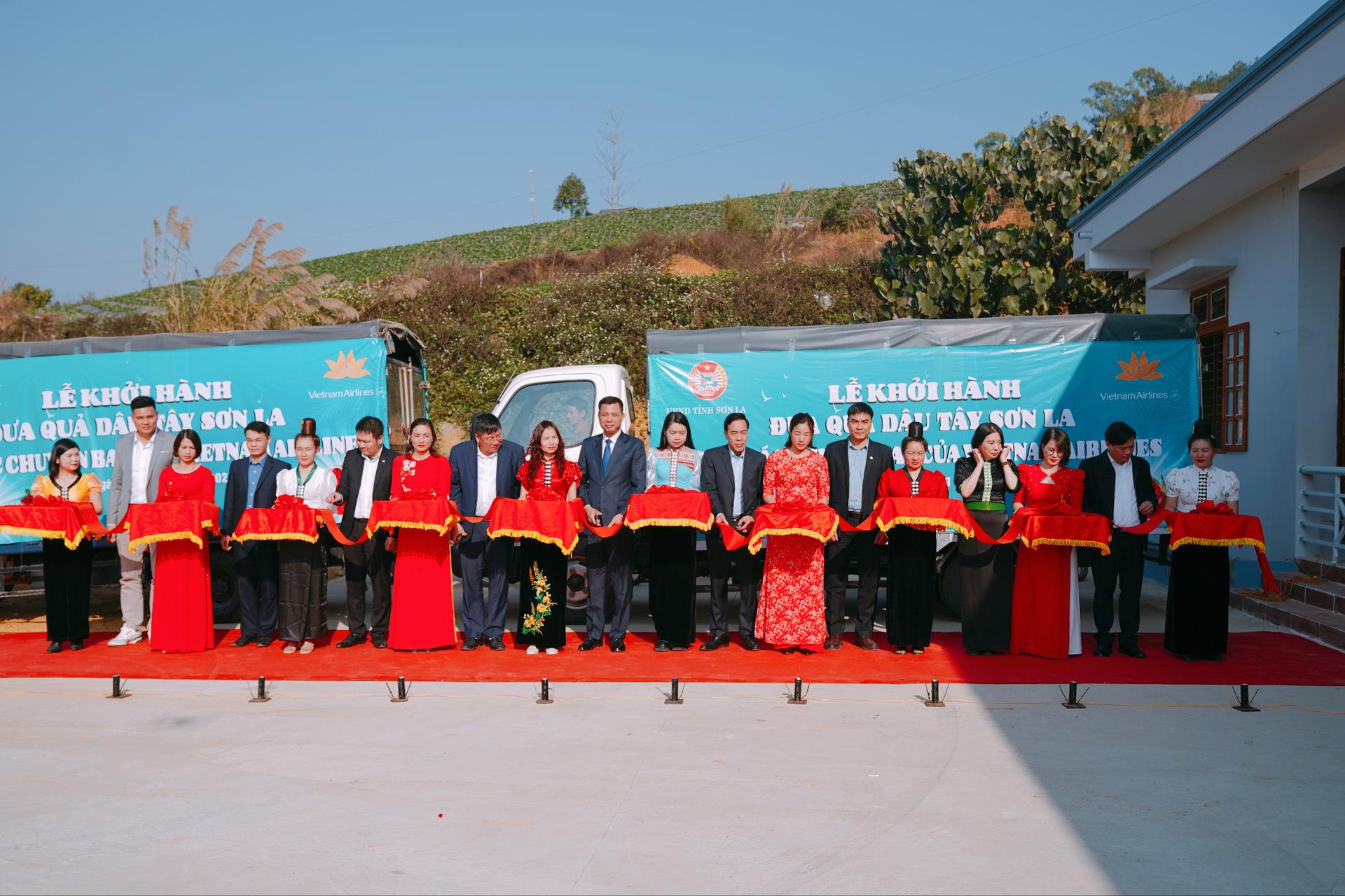 vietnam airlines dong hanh cung nong san son la tren moi chuyen bay hinh 1
