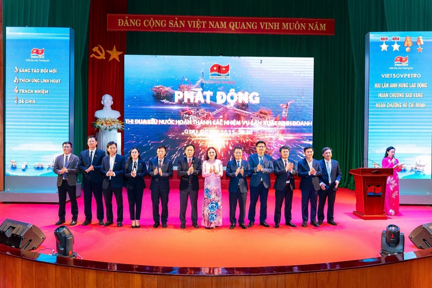 Vietsovpetro tôn vinh gương điển hình tiên tiến giai đoạn 2020 2025