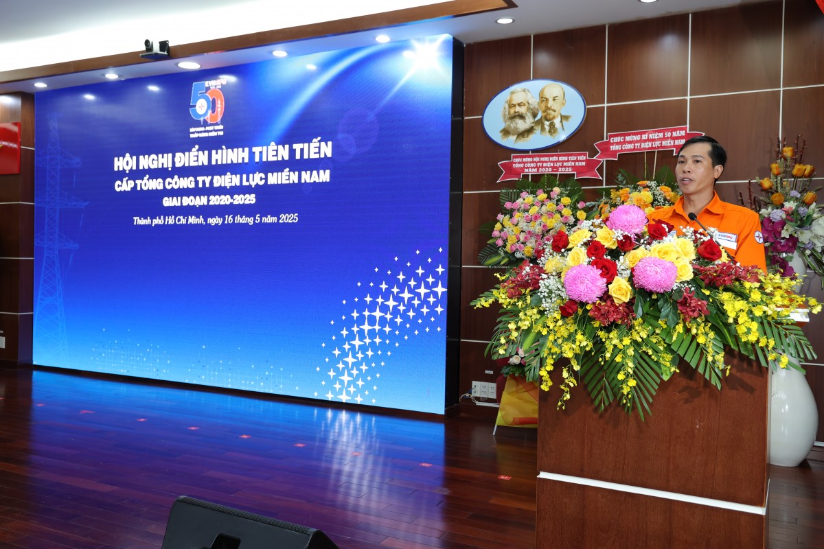 Điện lực miền Nam biểu dương gương điển hình tiên tiến giai đoạn 2020-2025