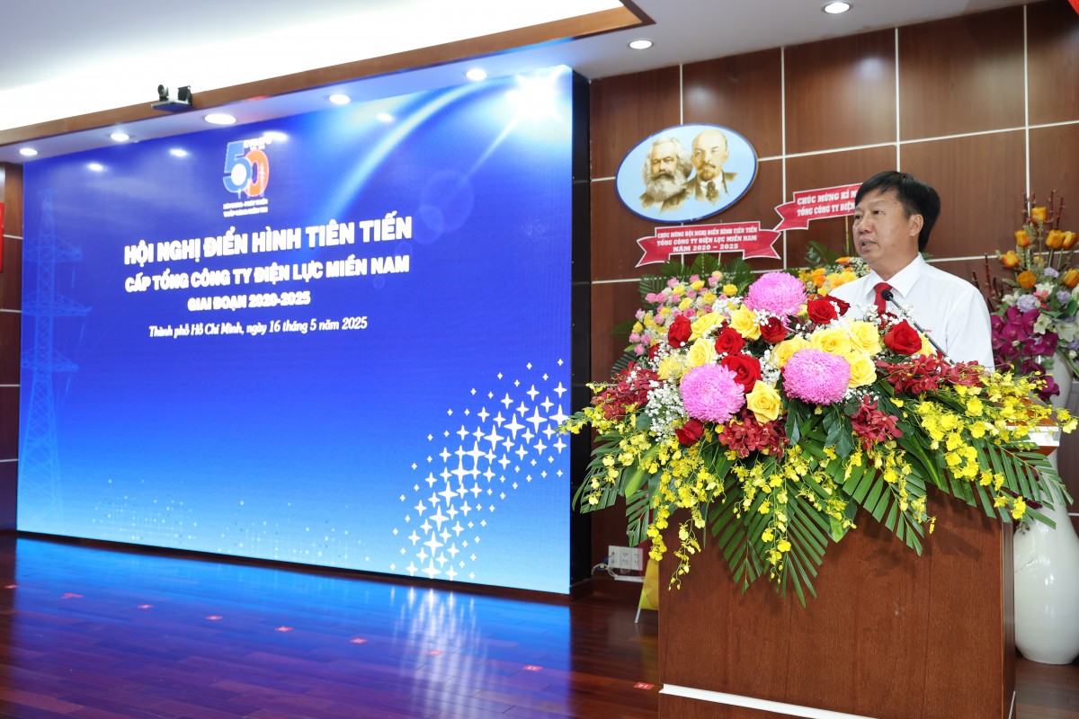 Điện lực miền Nam biểu dương gương điển hình tiên tiến giai đoạn 2020-2025
