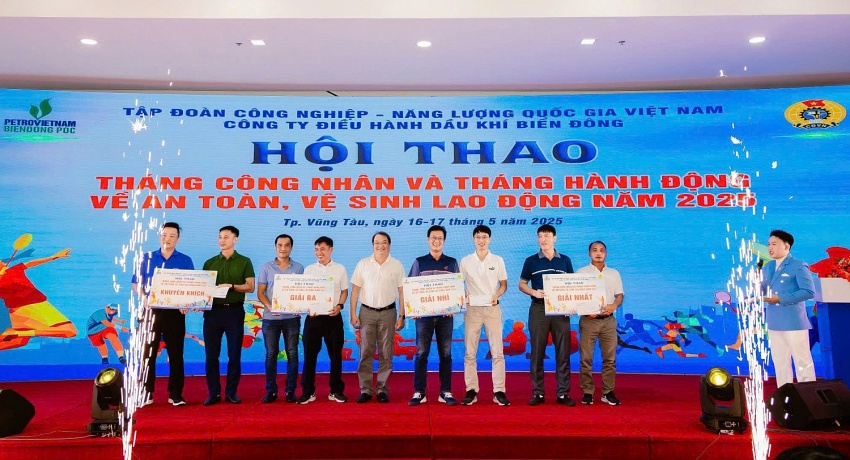 Sôi nổi Hội thao BIENDONG POC 2025: Lan tỏa tinh thần “One Team - One Goal”