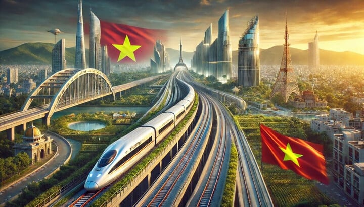 THACO muốn đầu tư đường sắt tốc độ cao Bắc - Nam, xây dựng trong 7 năm- Ảnh 1. THACO muốn đầu tư đường sắt tốc độ cao Bắc - Nam, xây dựng trong 7 năm- Ảnh 1.